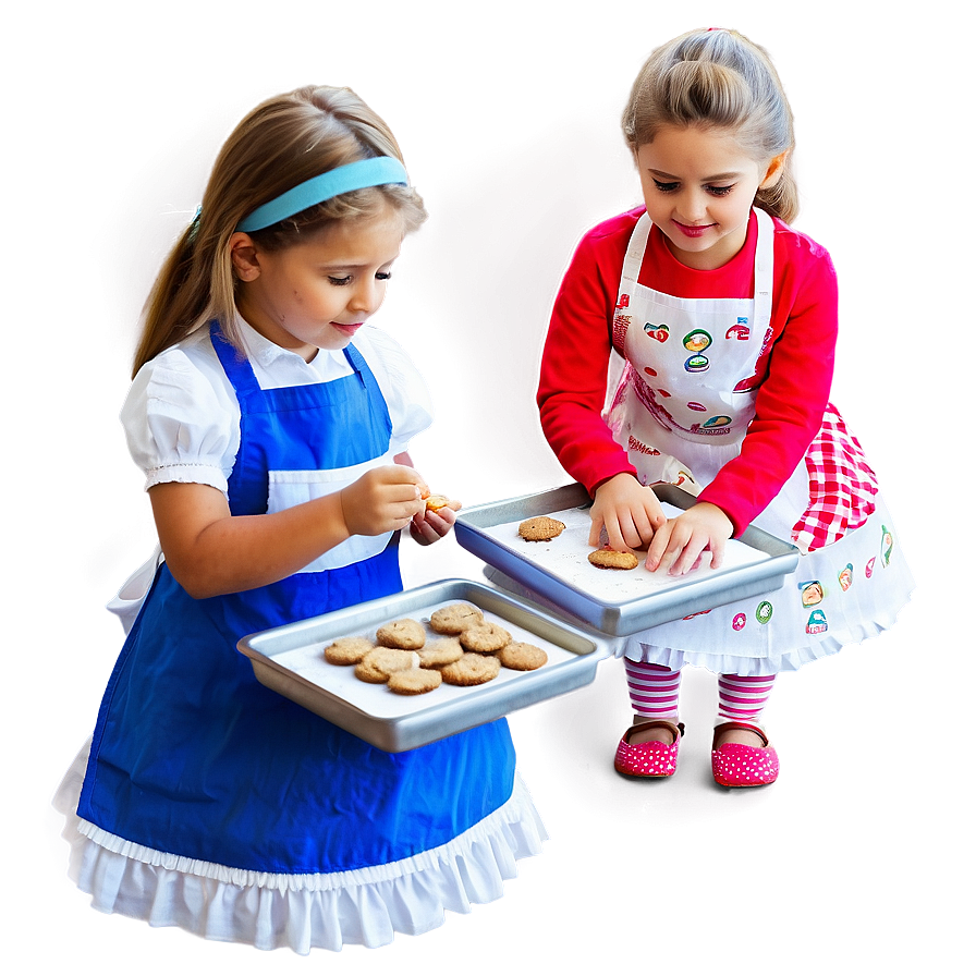 Children Baking Cookies Png Ymy9 PNG image