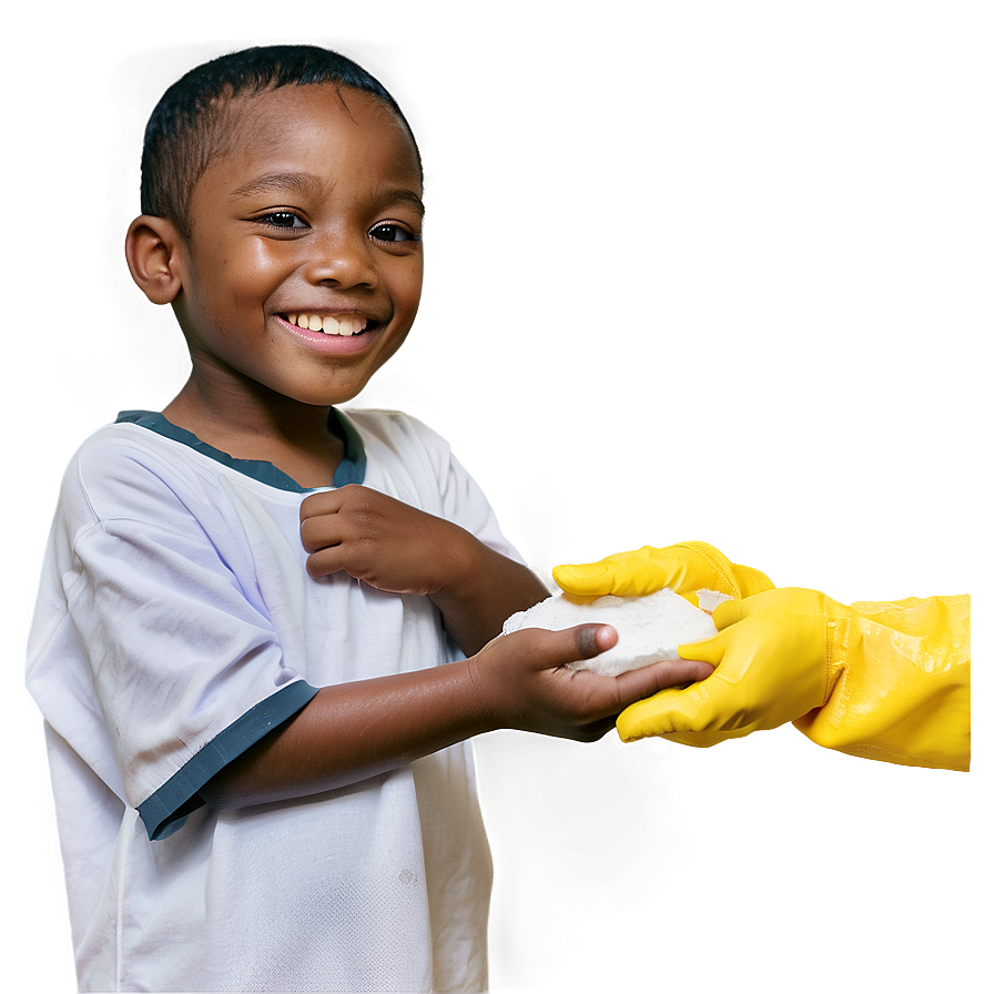 Children Hand Washing Education Png 7 PNG image