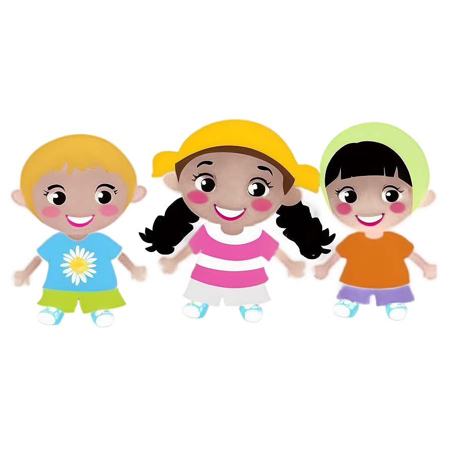 Children In Circle Png Bgm PNG image