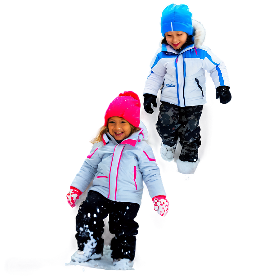 Children In Snow Png 26 PNG image