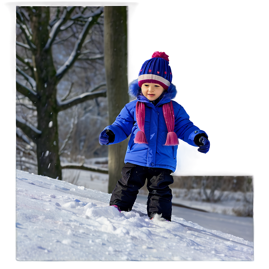 Children In Snow Png 67 PNG image