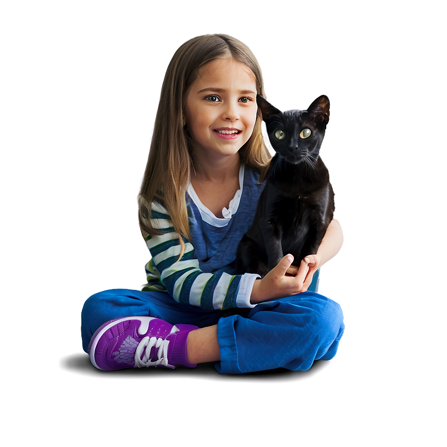 Children With Pets Png Xug59 PNG image