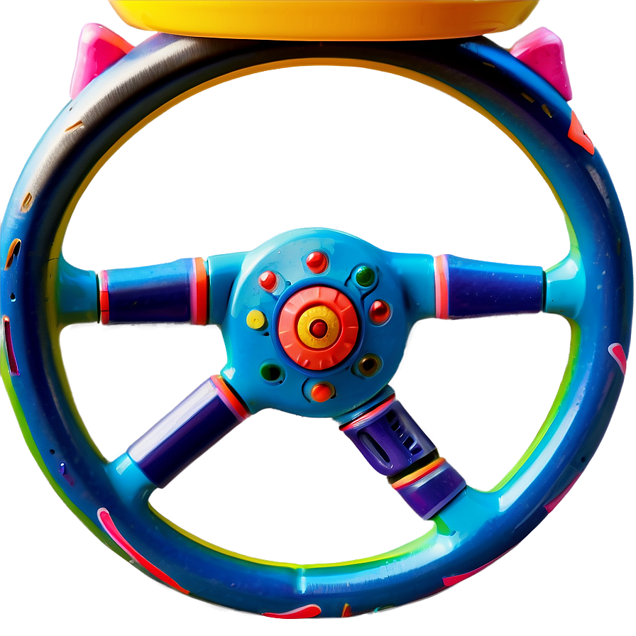 Child’s Toy Steering Wheel Png 05252024 PNG image