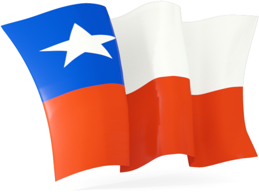Chilean Flag Waving PNG image