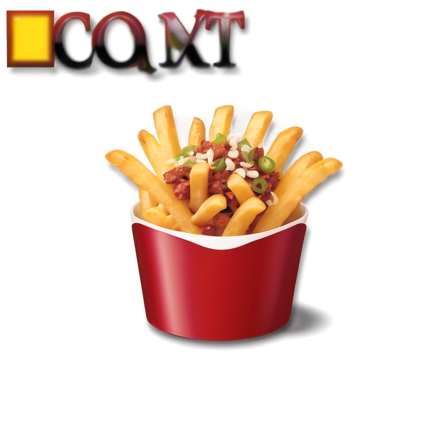 Chili Cheese Fries Png 36 PNG image