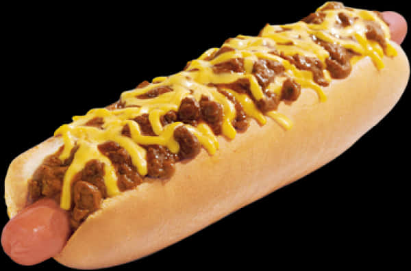 Chili Cheese Hot Dog Delicious Treat.jpg PNG image