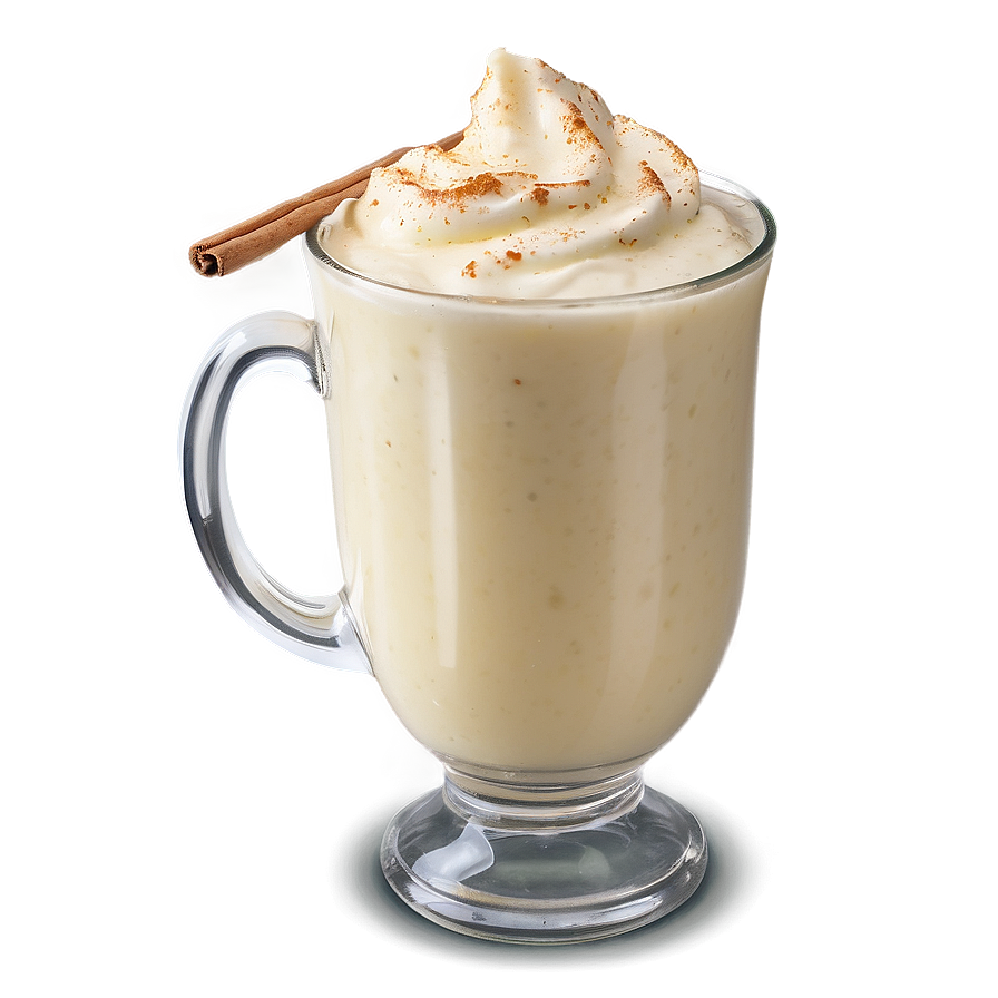 Chilled Holiday Eggnog Png 06132024 PNG image