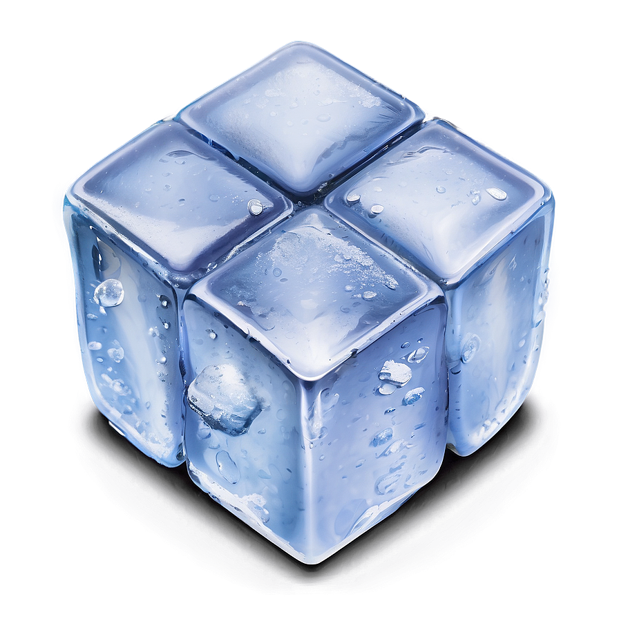 Chilled Ice Cube Png 06132024 PNG image