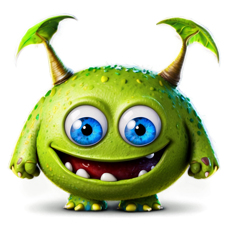 Chilling Monster Portrait Png 06122024 PNG image