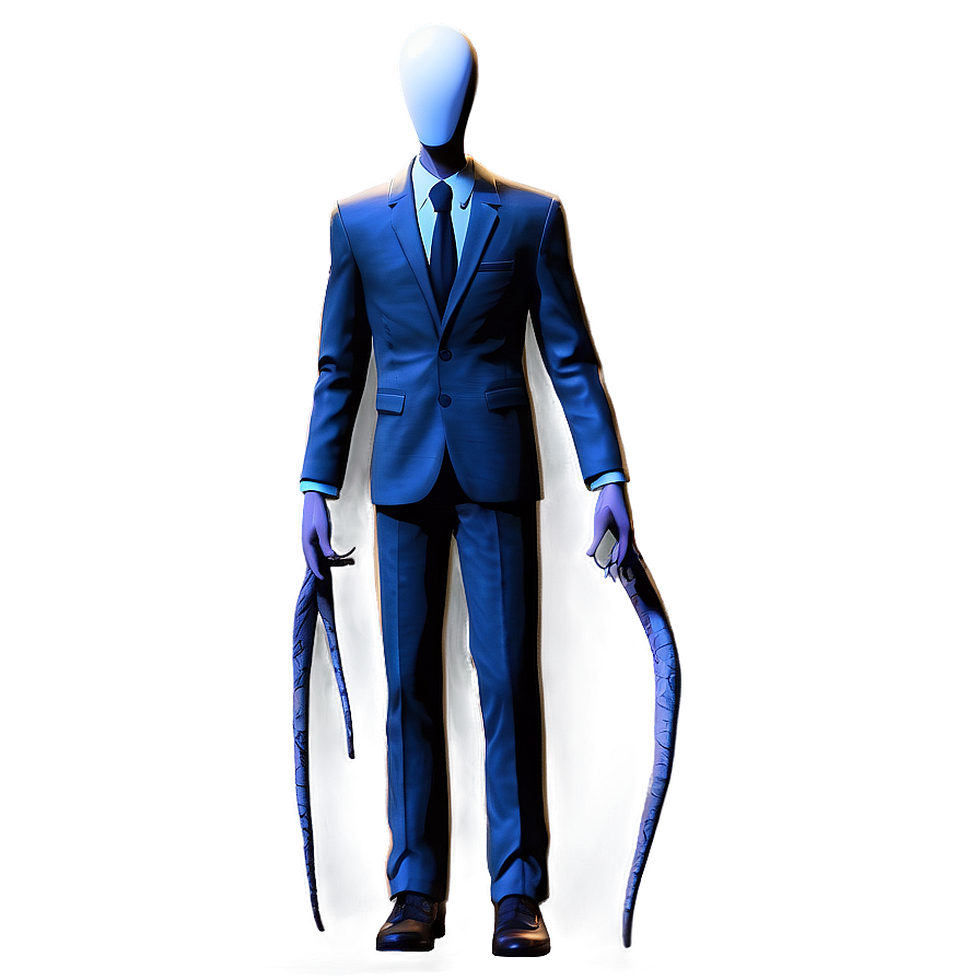 Chilling Slender Man Png 05252024 PNG image