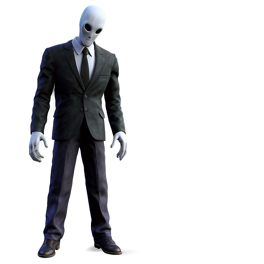 Chilling Slender Man Png 05252024 PNG image