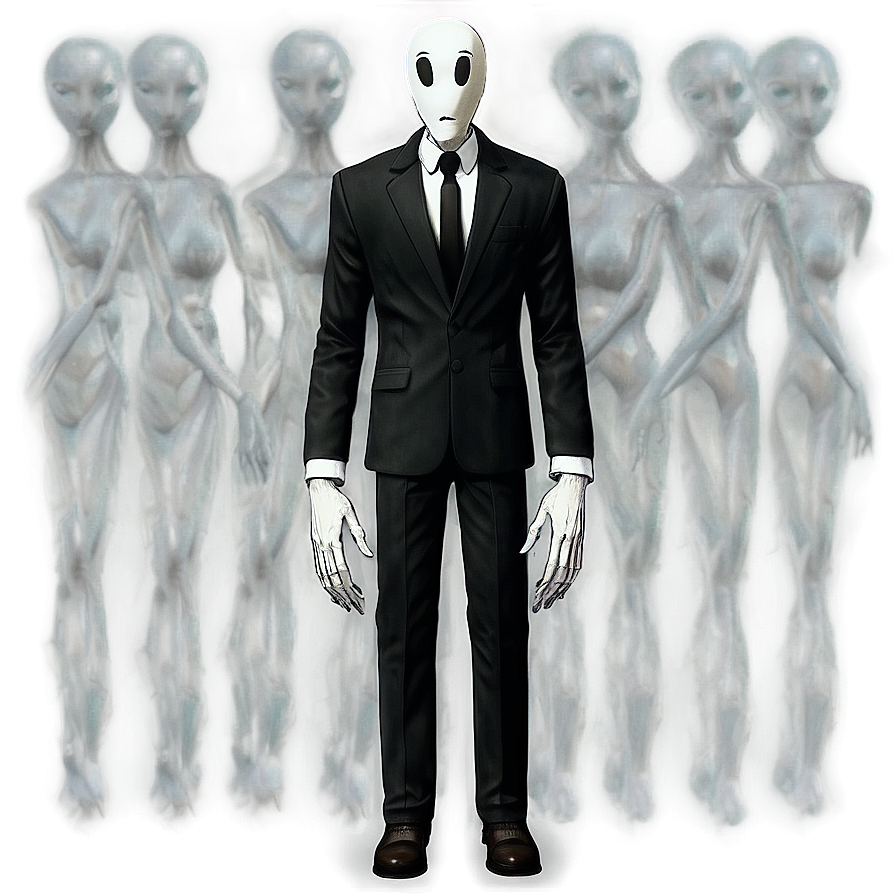 Chilling Slender Man Png Uto PNG image