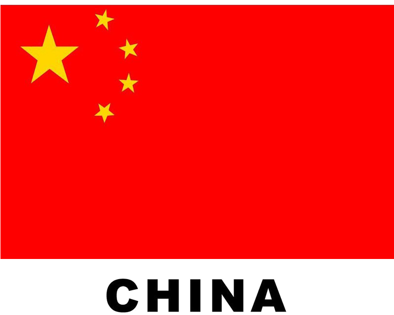 China Flag Graphic PNG image
