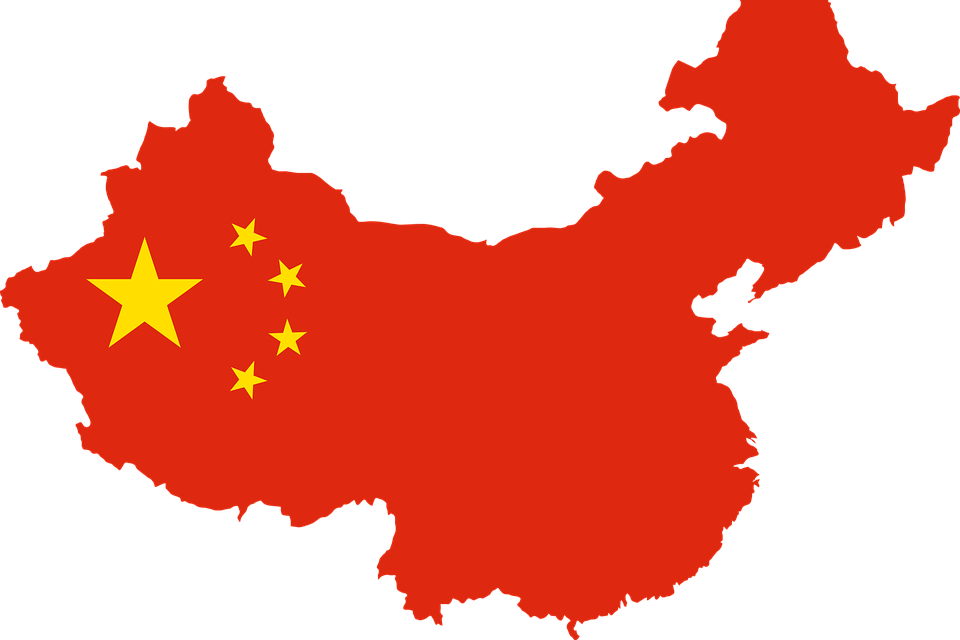China Map Flag Graphic PNG image