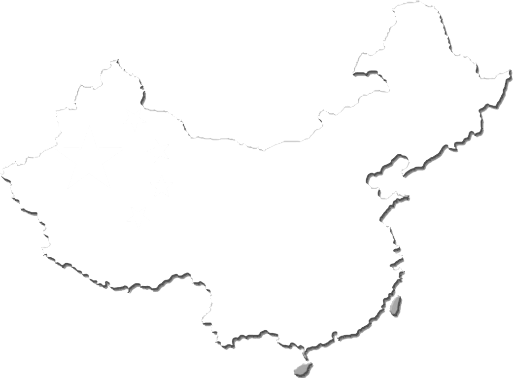 China Outline Flag Design PNG image