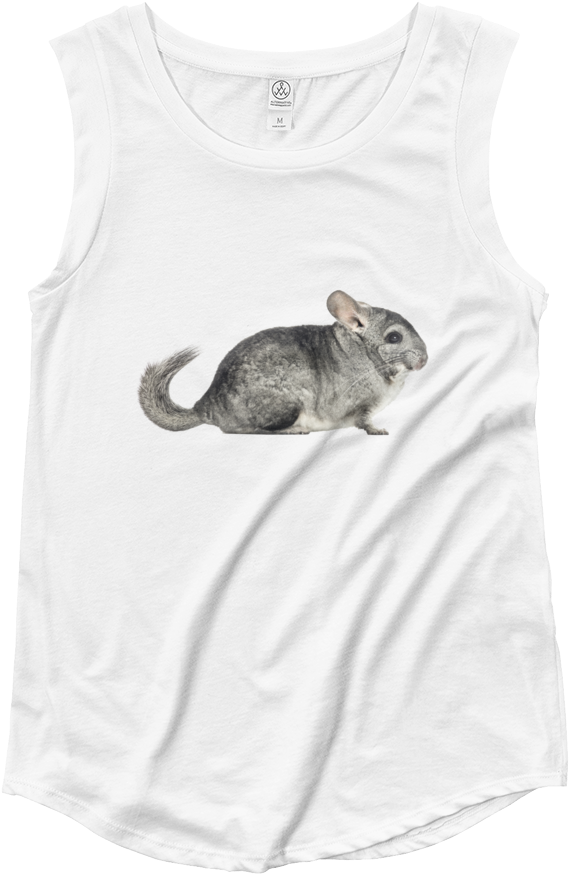 Chinchilla Graphic Tank Top PNG image