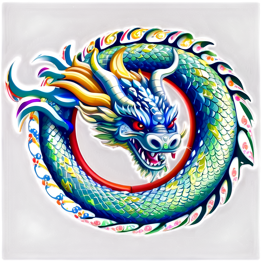Chinese Dragon Design Png 05032024 PNG image