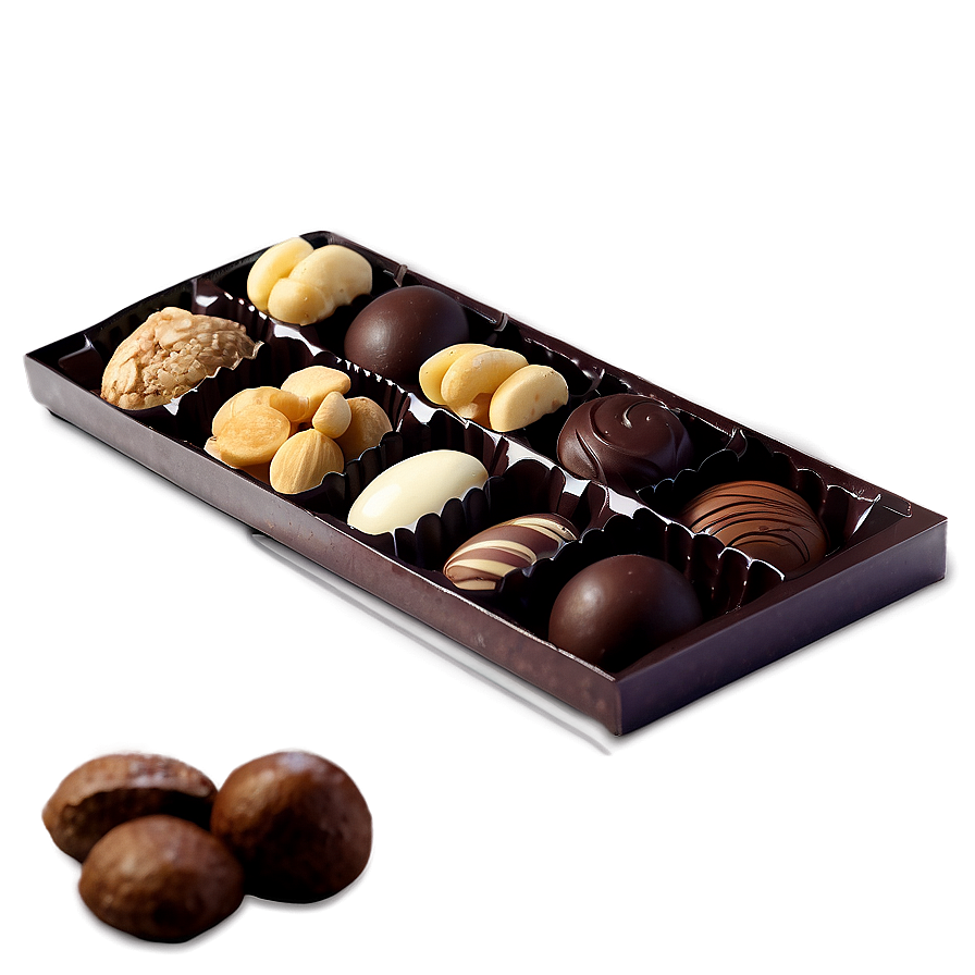 Chocolate And Nuts Box Png 89 PNG image