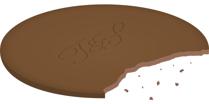 Chocolate Chip Cookie Illustration PNG image