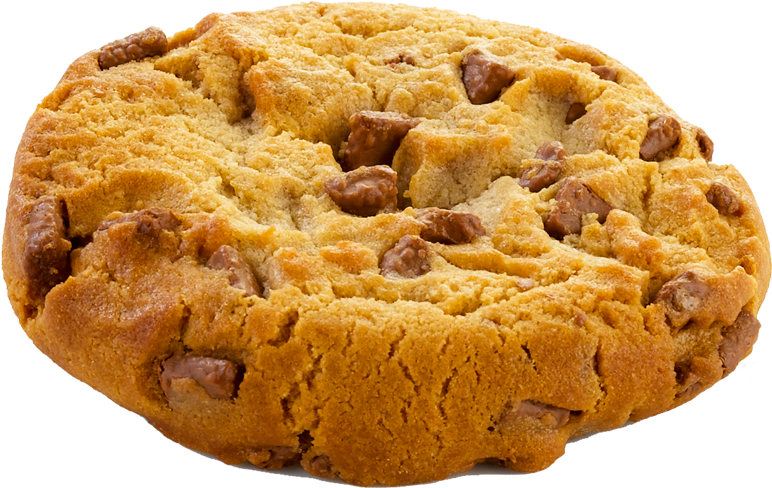 Chocolate Chip Cookie Isolated PNG image