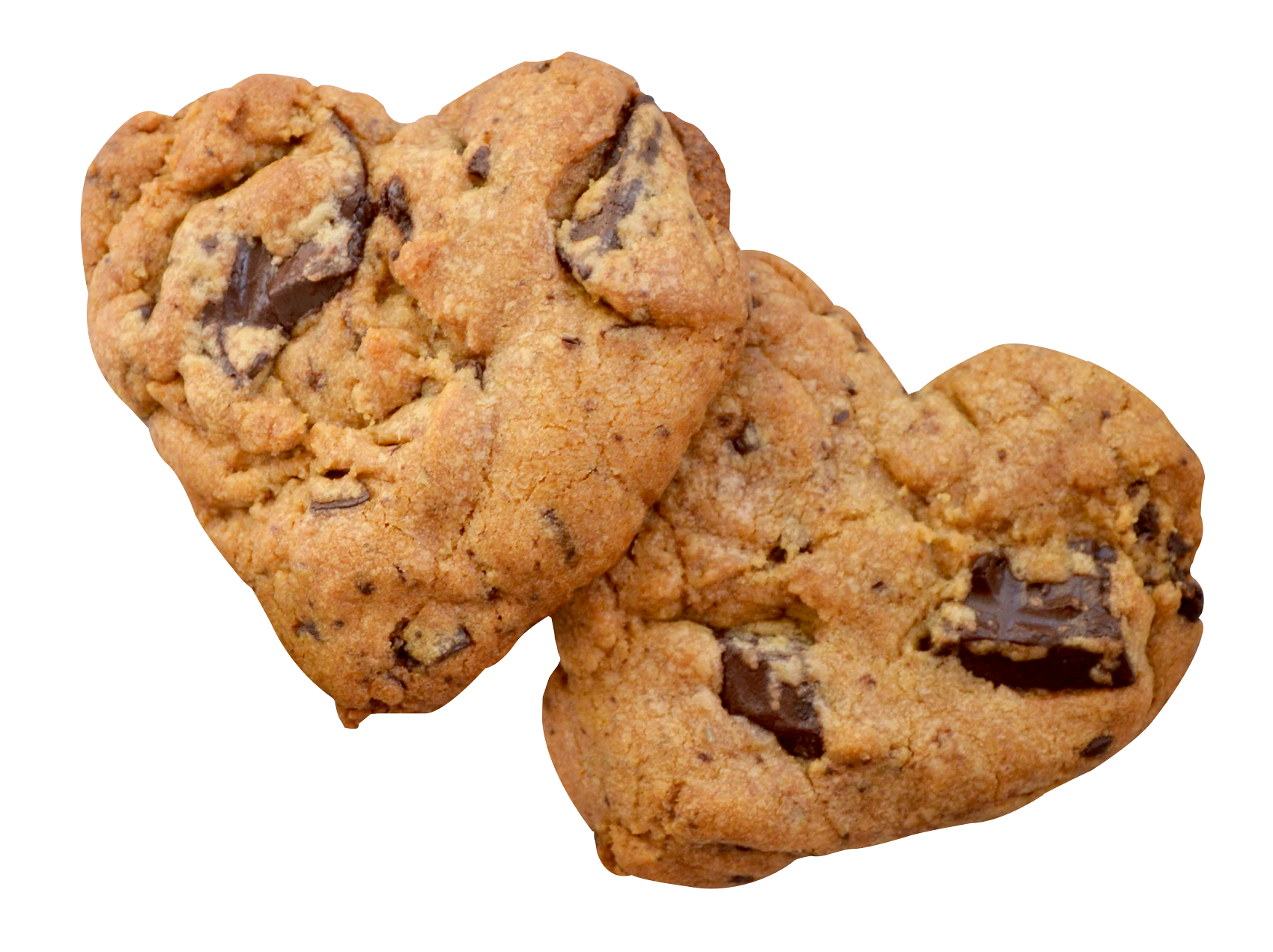 Chocolate Chip Cookies Transparent Background PNG image