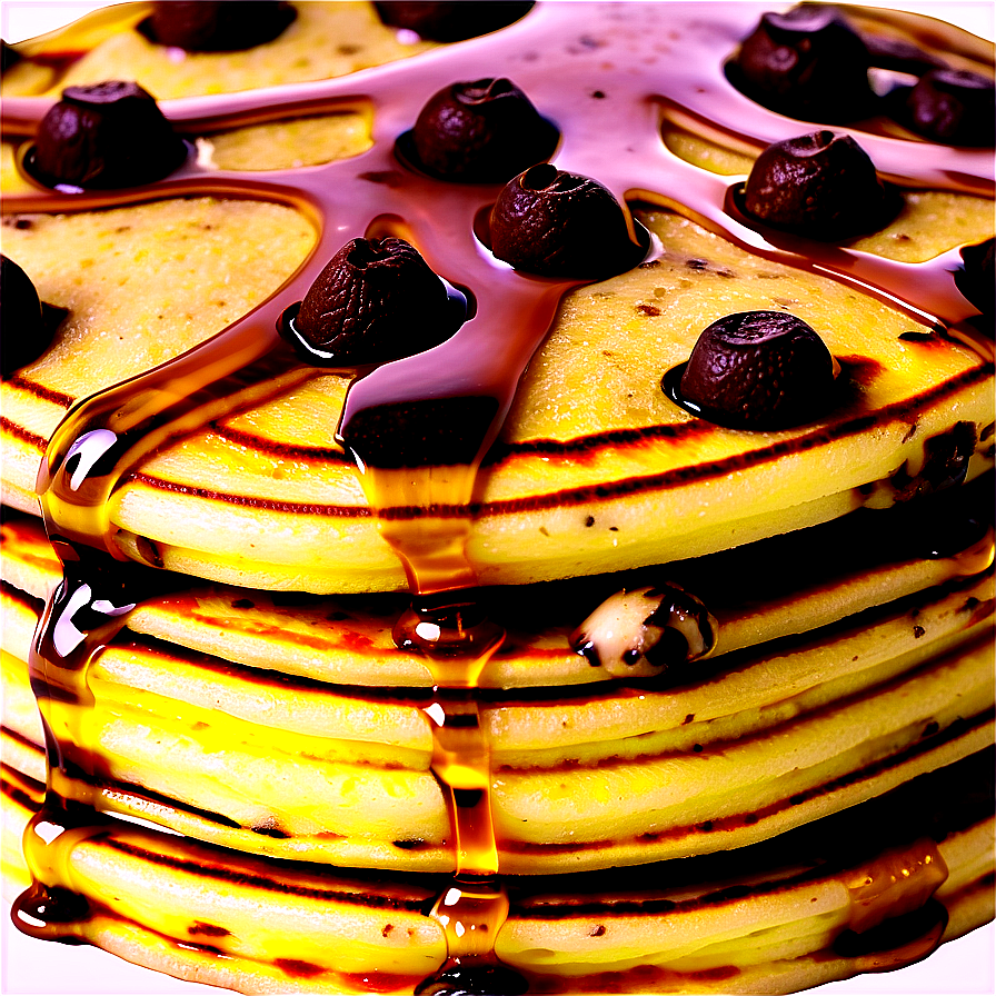 Chocolate Chip Pancakes Png Pit58 PNG image