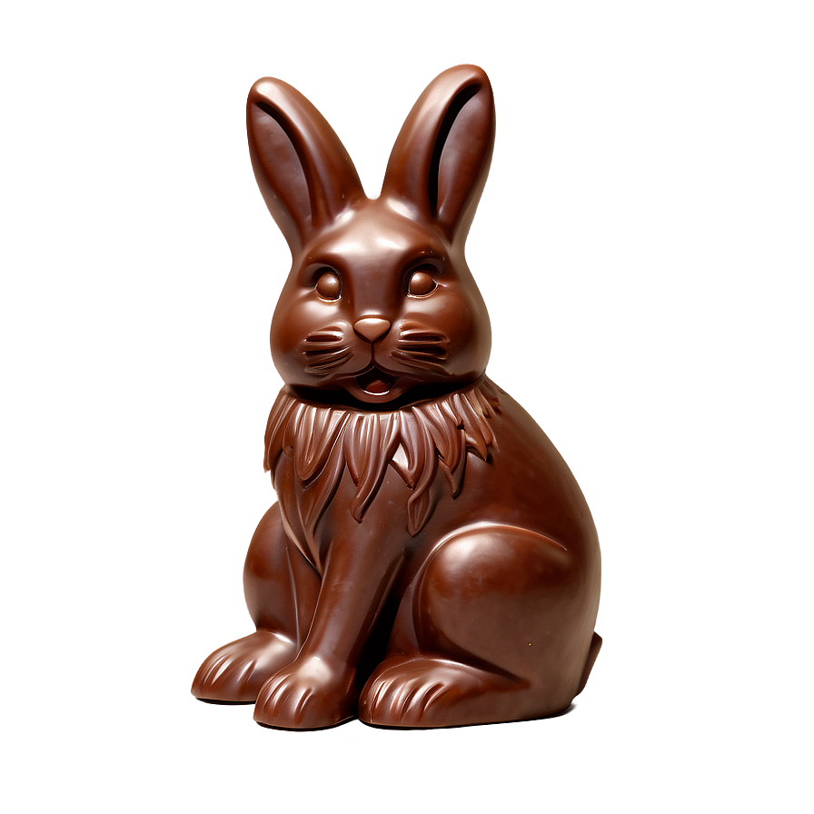 Chocolate Easter Bunny Png 05212024 PNG image