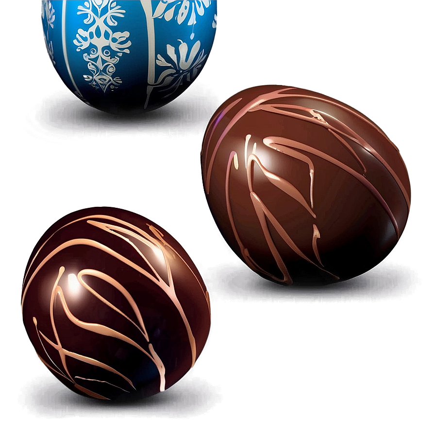 Chocolate Easter Eggs Png Epj58 PNG image