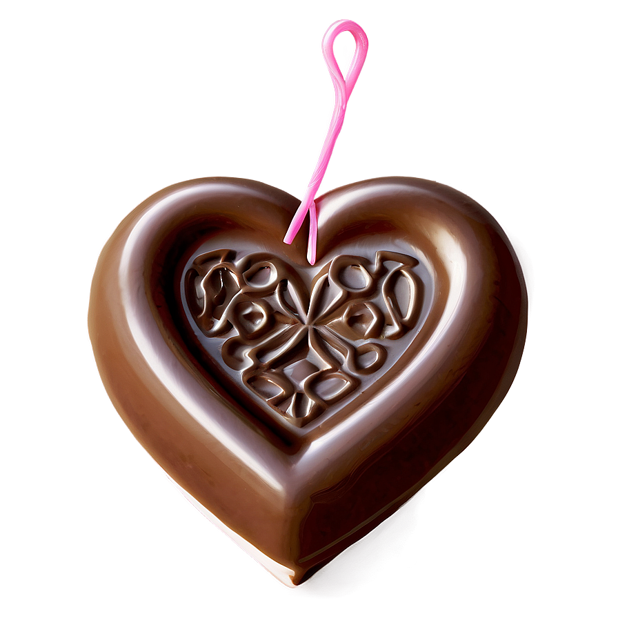 Chocolate Heart Png 6 PNG image