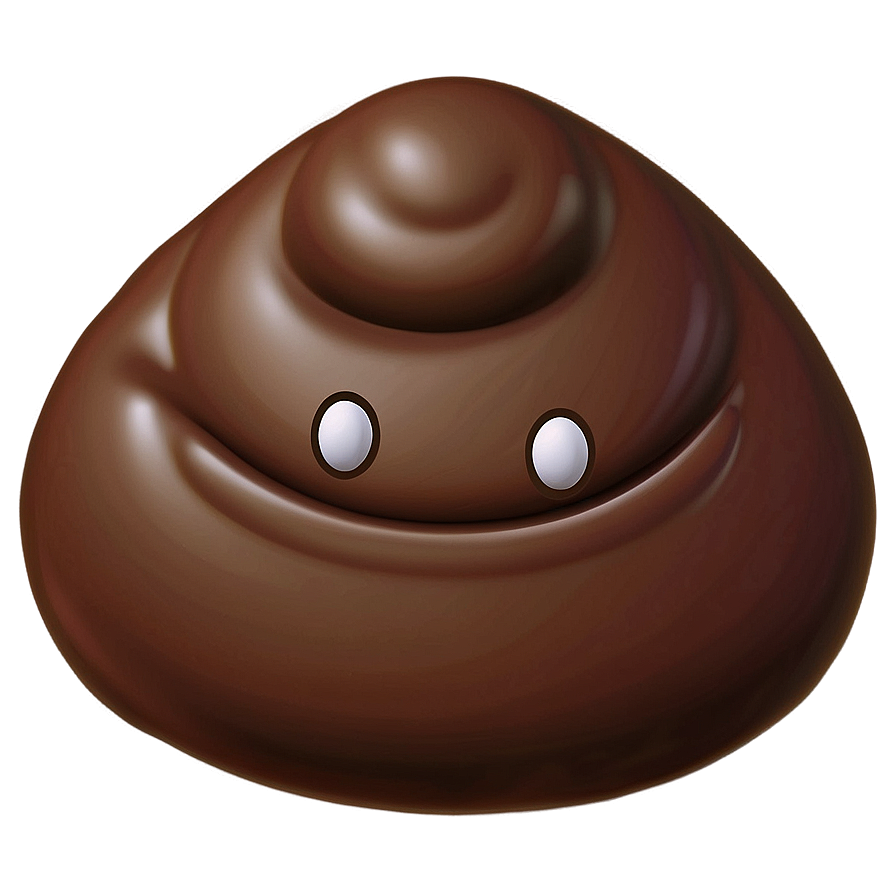 Chocolate Poop Emoji Png Gmv85 PNG image