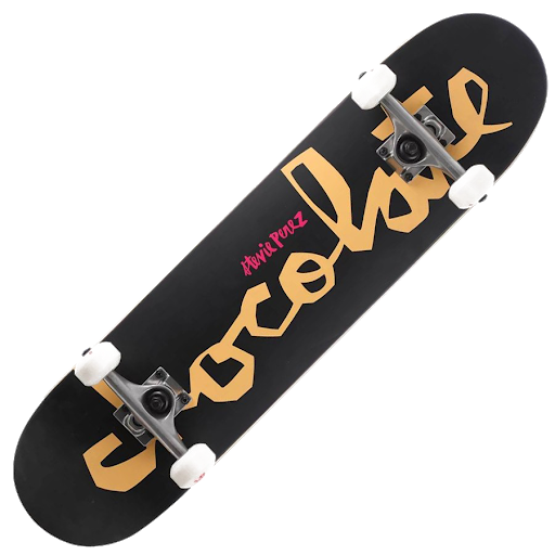 Chocolate Skateboard Deck PNG image