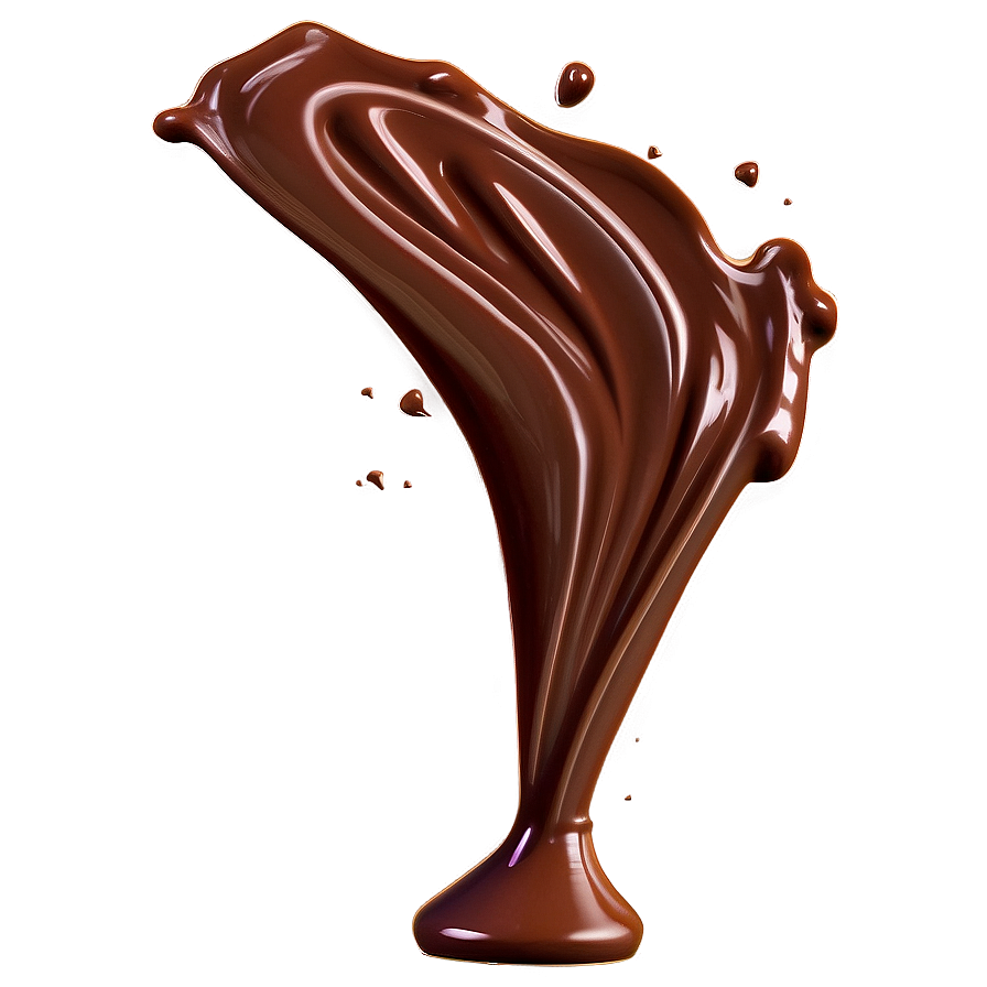 Chocolate Splash D PNG image