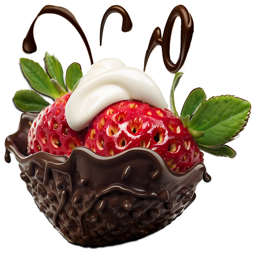 Chocolate Strawberry Oasis Png 06272024 PNG image