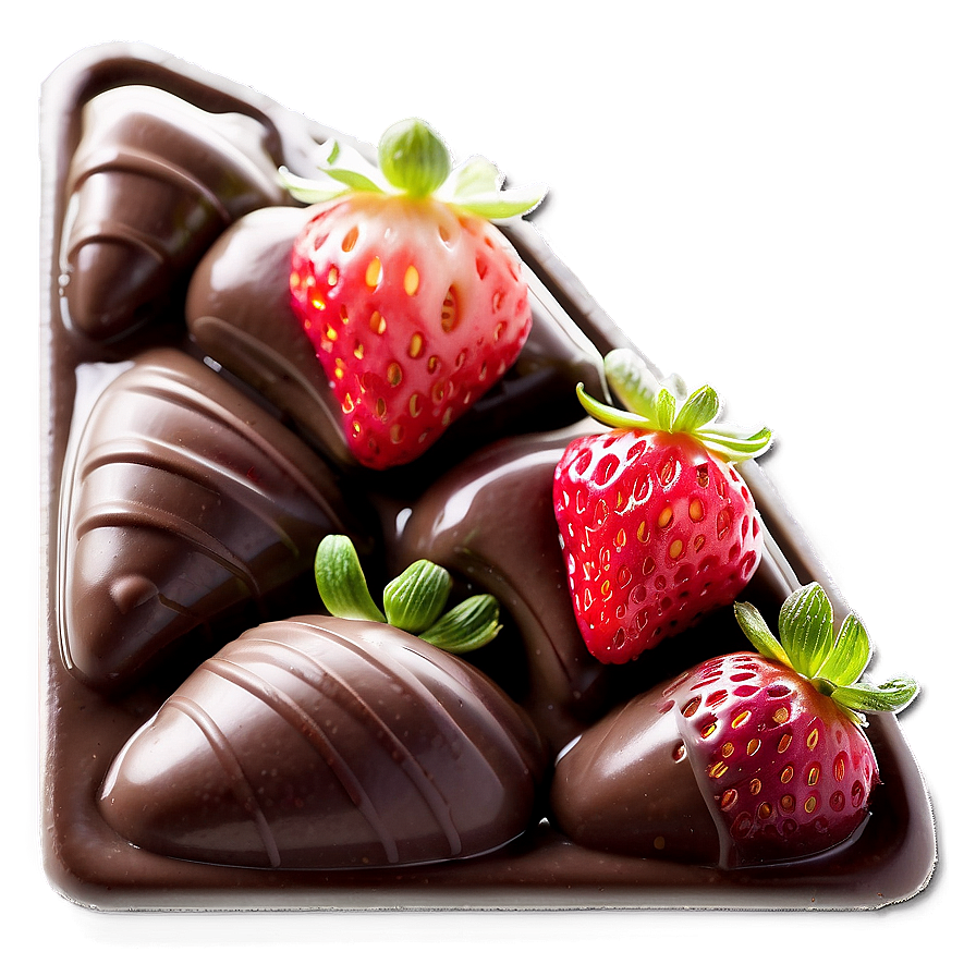 Chocolate Strawberry Png 05212024 PNG image