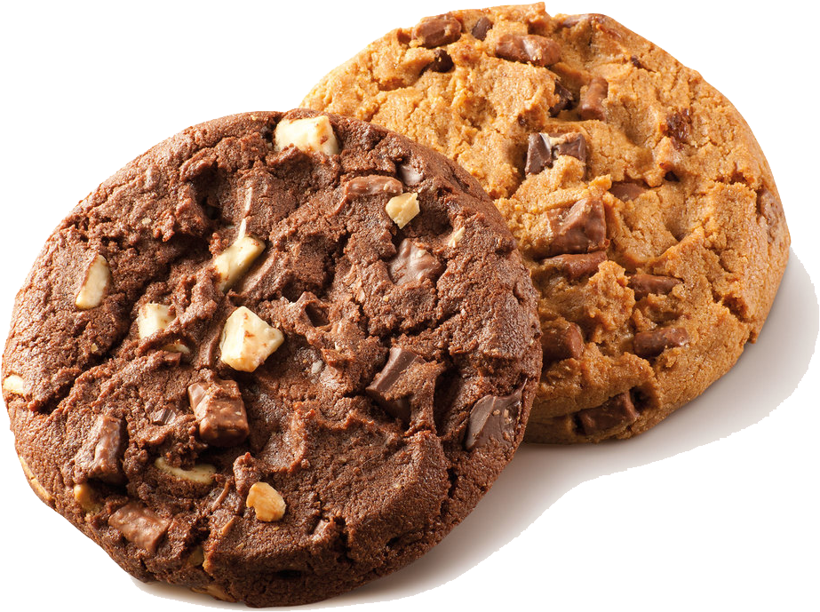 Chocolateand Peanut Butter Cookies PNG image