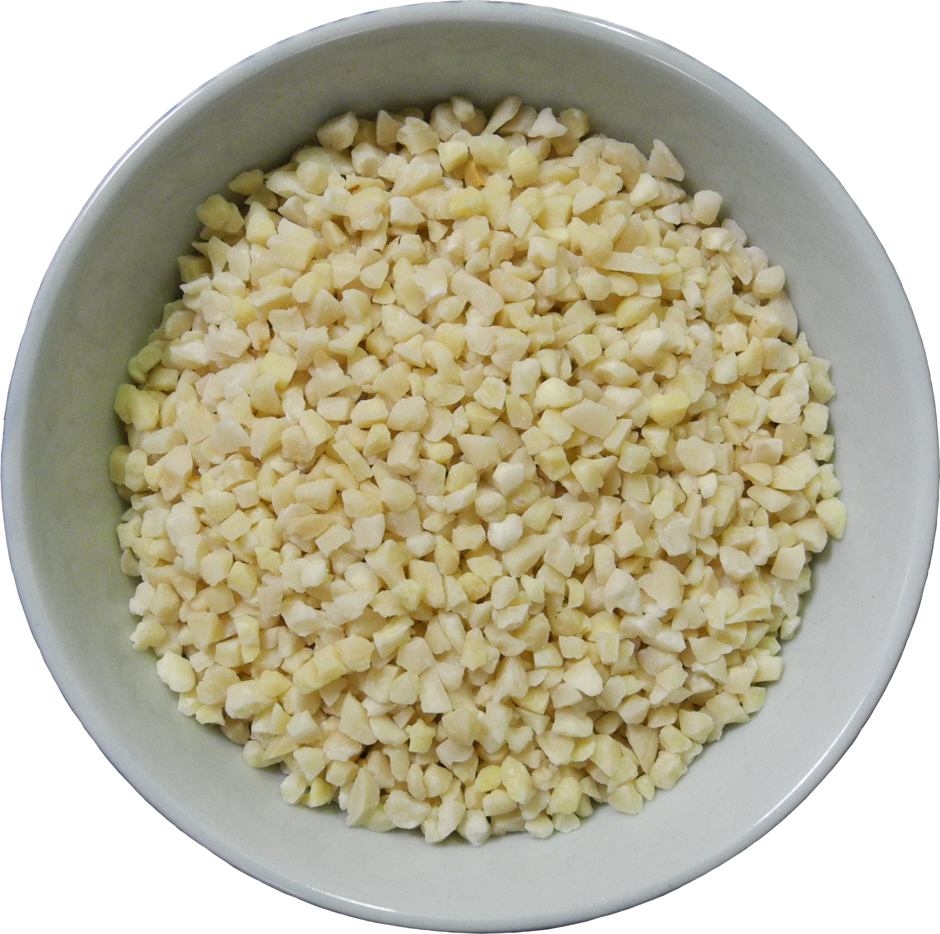 Chopped Almondsin Bowl PNG image