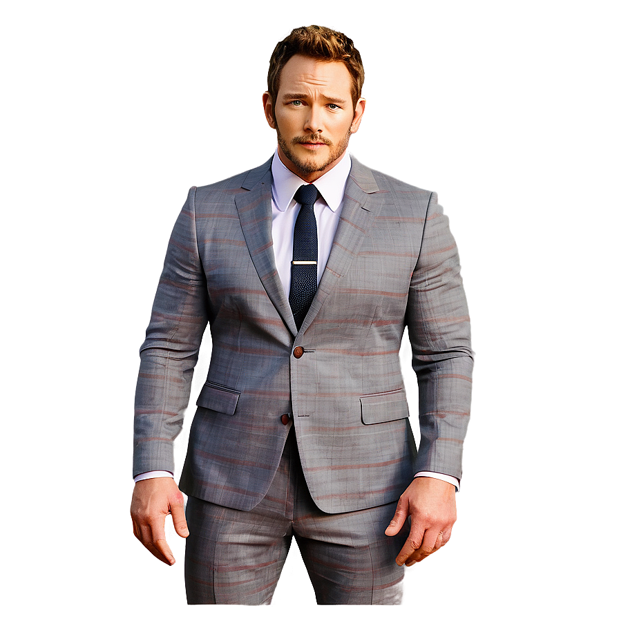 Chris Pratt In Suit Png 96 PNG image