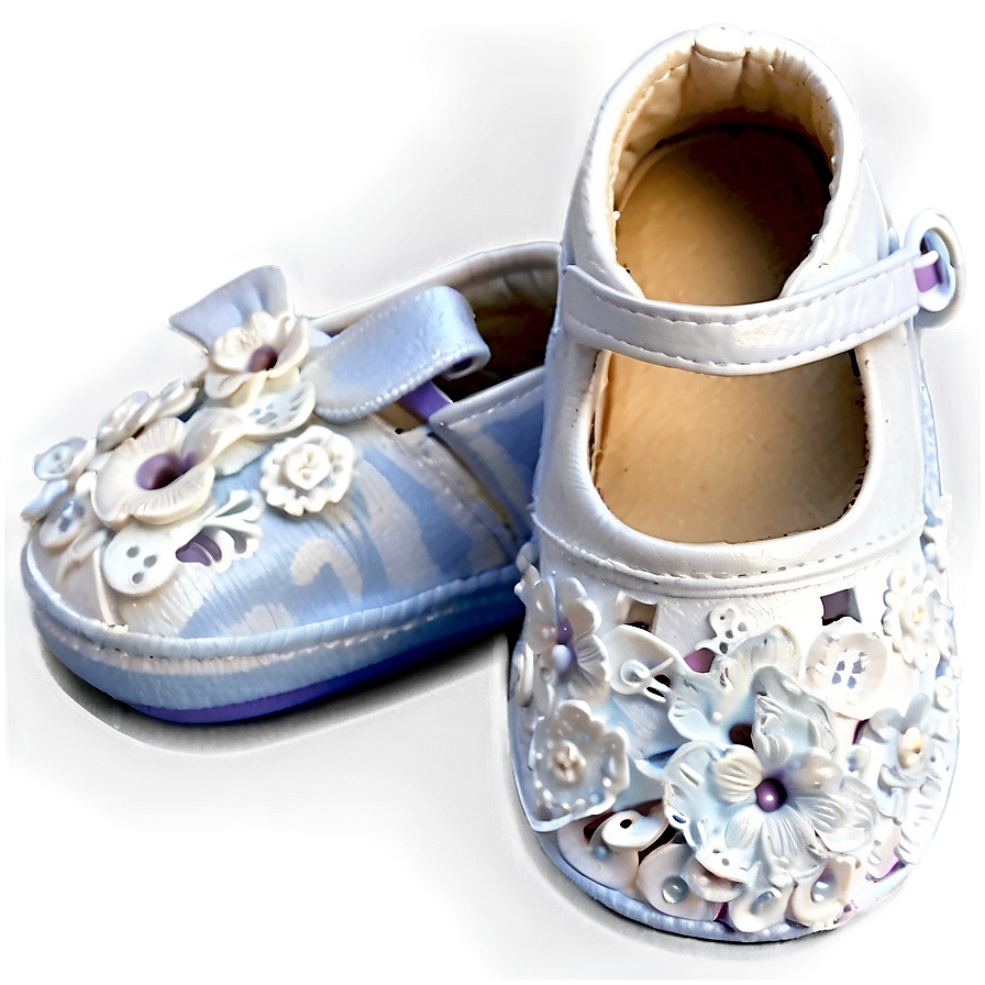 Christening Baby Shoes Png 06262024 PNG image