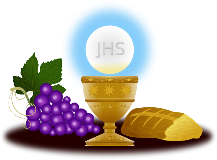 Christian Communion Elements Illustration PNG image