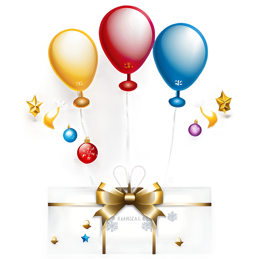 Christmas Balloons Png 85 PNG image