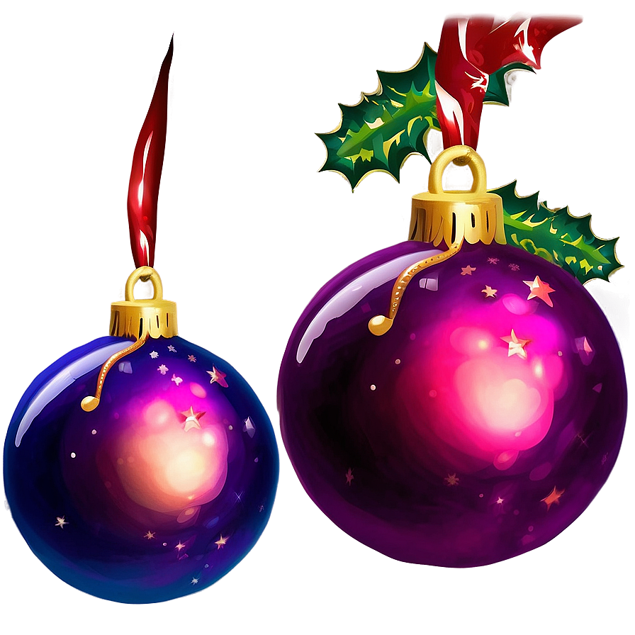 Christmas Balls Png Wps77 PNG image