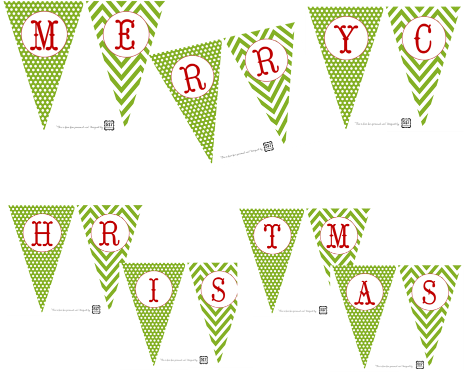 Christmas Banner Flags Design PNG image