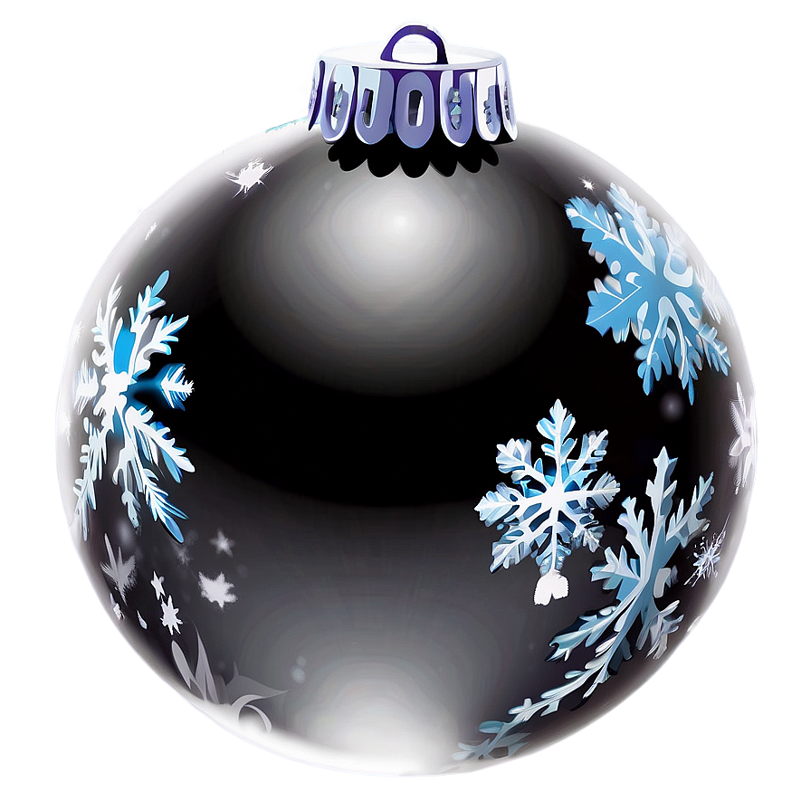 Christmas Bauble Silhouette Png Vcl75 PNG image