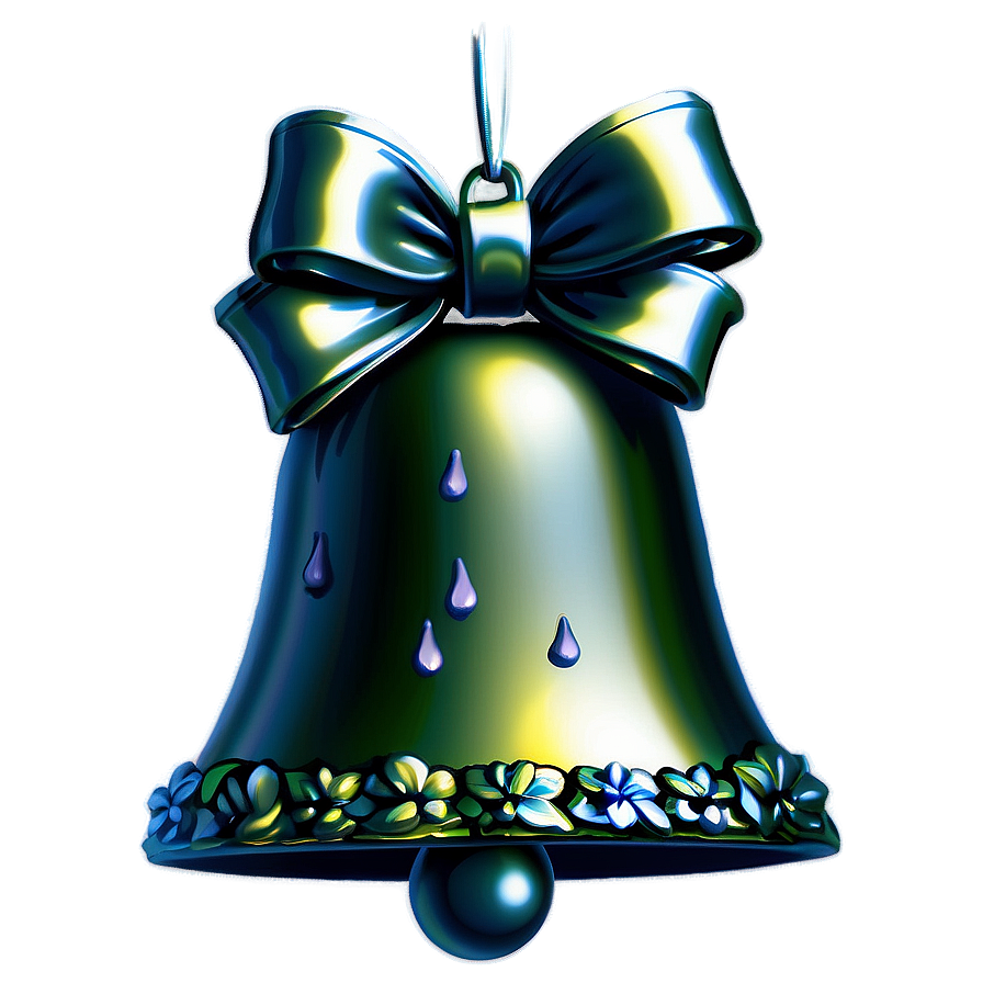 Christmas Bell Ornaments Png 05252024 PNG image