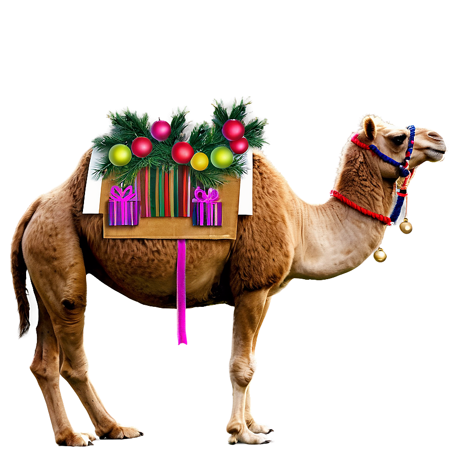 Christmas Camel Png 05212024 PNG image