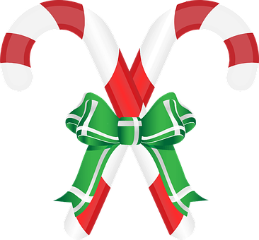 Christmas Candy Cane Clipart PNG image