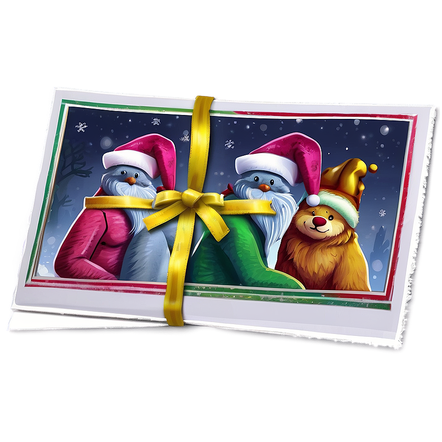 Christmas Card Collection Png Kcx99 PNG image