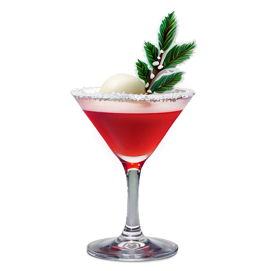 Christmas Cocktails Png 16 PNG image