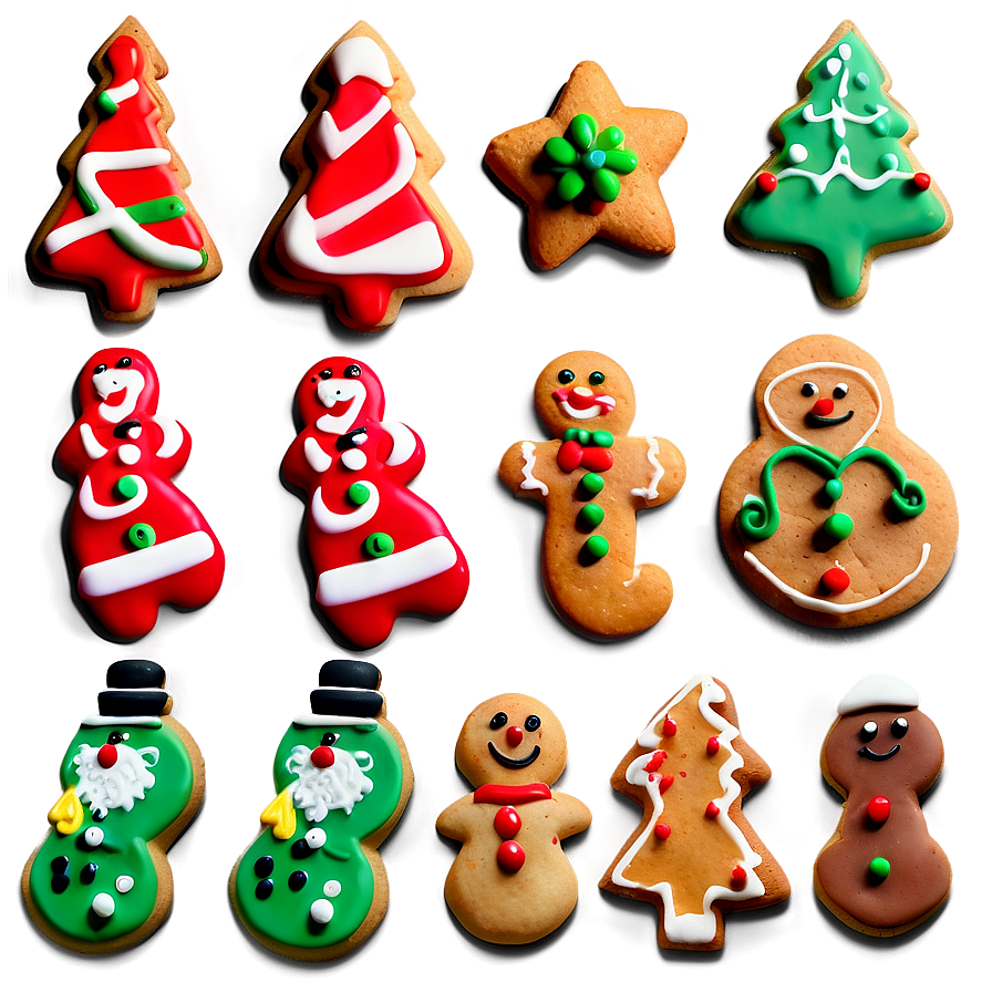 Christmas Cookie Decorating Techniques Png Bbx8 PNG image