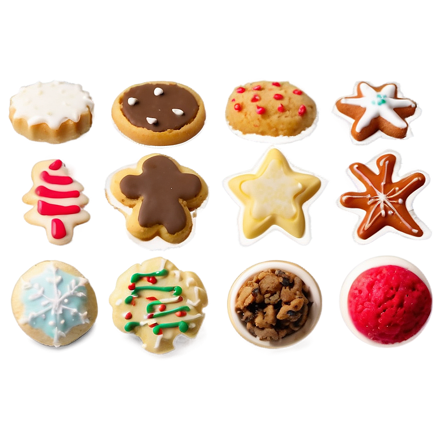 Christmas Cookie Flavor Combinations Png Qkr PNG image